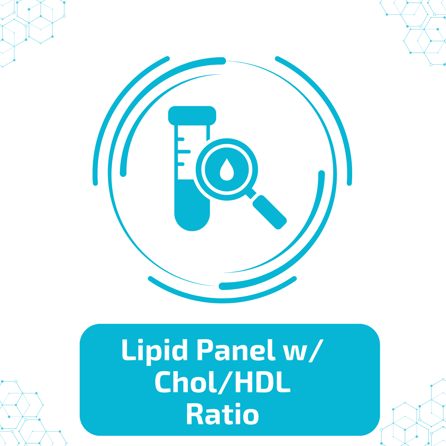 Lipid Panel w/ Chol/HDL Ratio