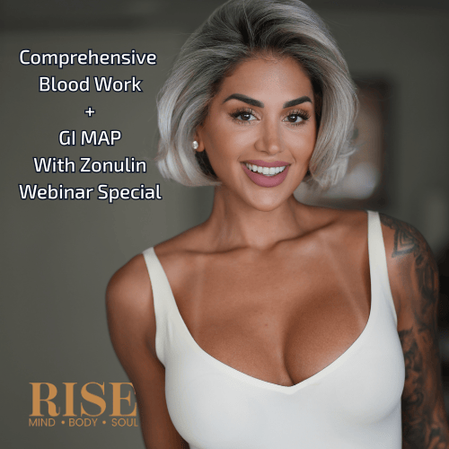 RISE Webinar Women's Comprehensive Blood Work + GI-MAP with Zonulin